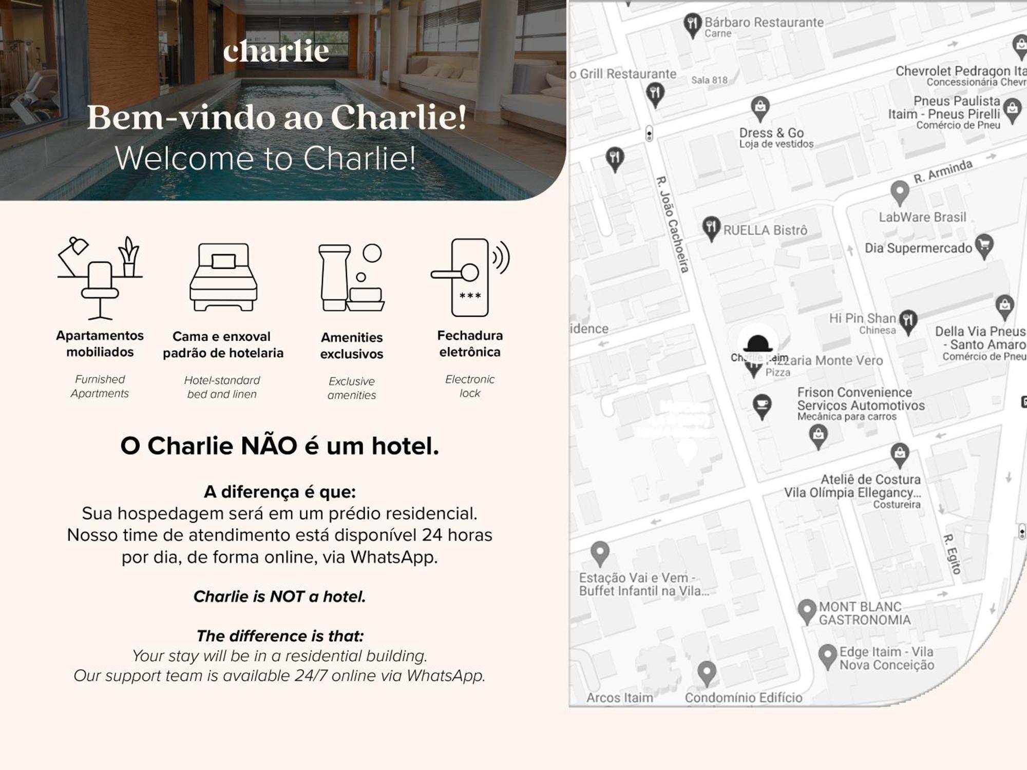 Charlie Itaim Apartment Sao Paulo Exterior photo